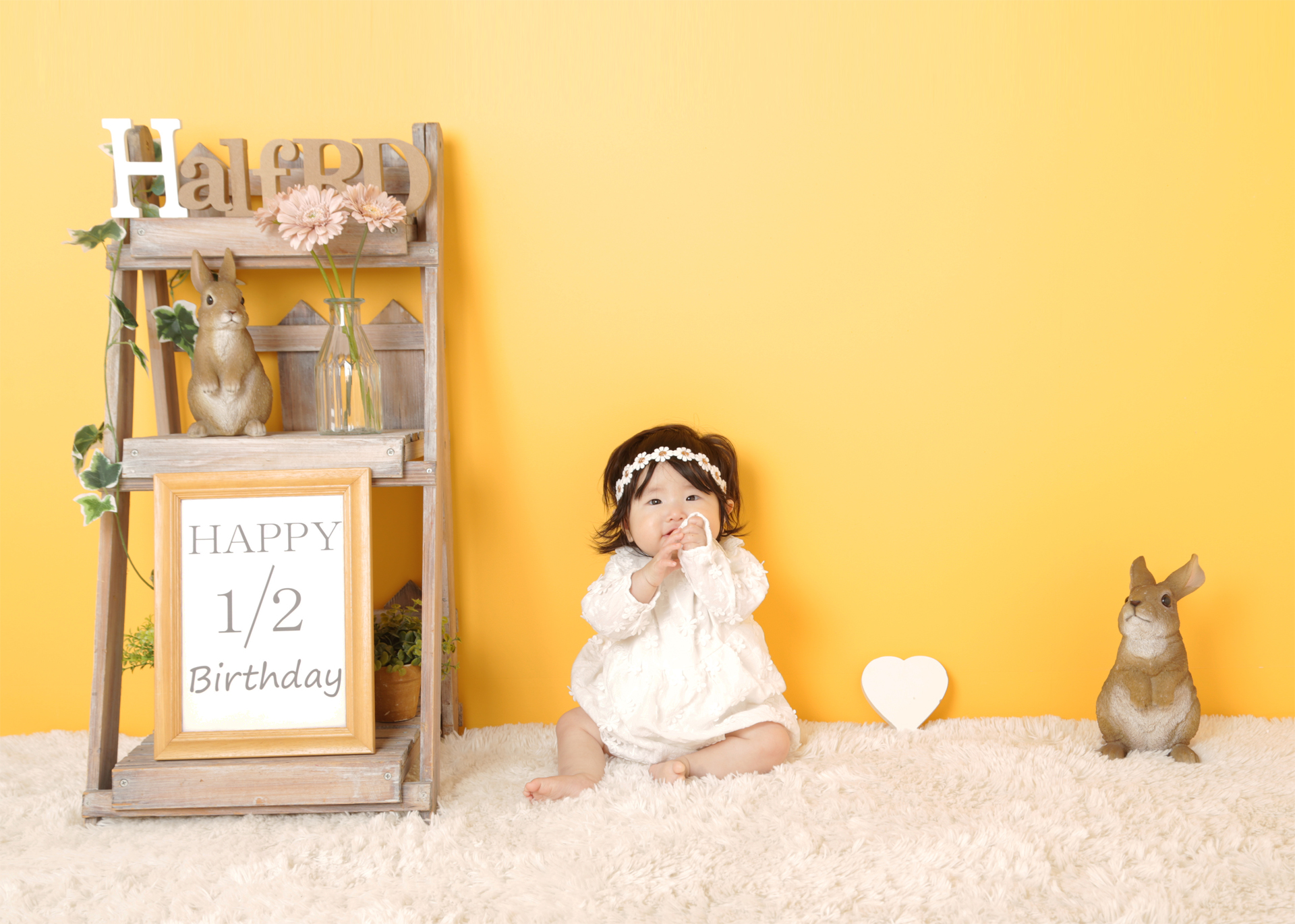 1歳ハーフバースデー1