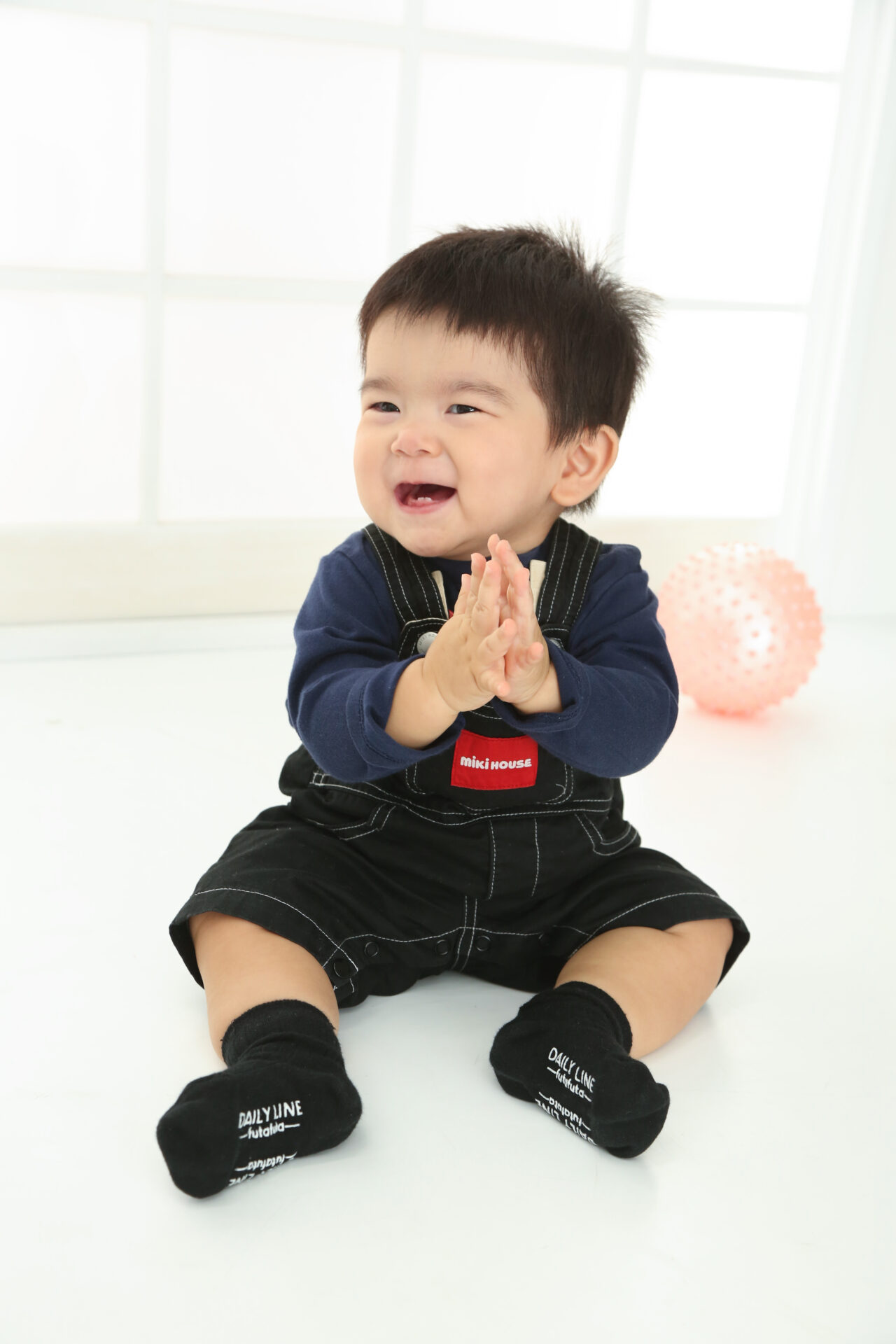 １歳バースデー撮影