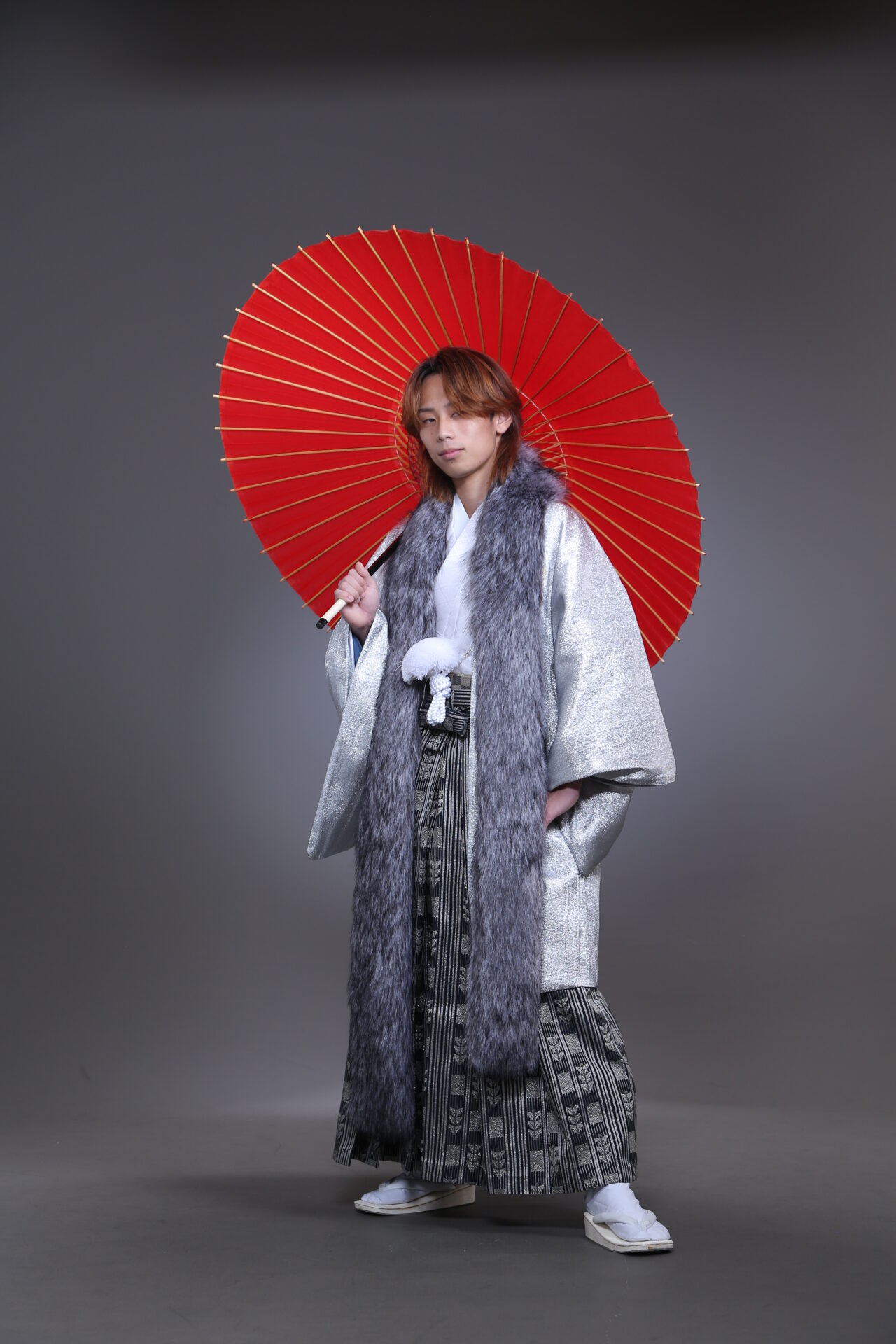 前撮り男性袴